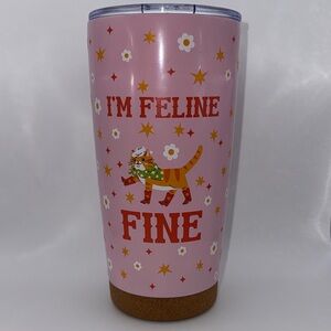 I’m Feline Fine Cat 20 oz. Tumbler Bella Bug